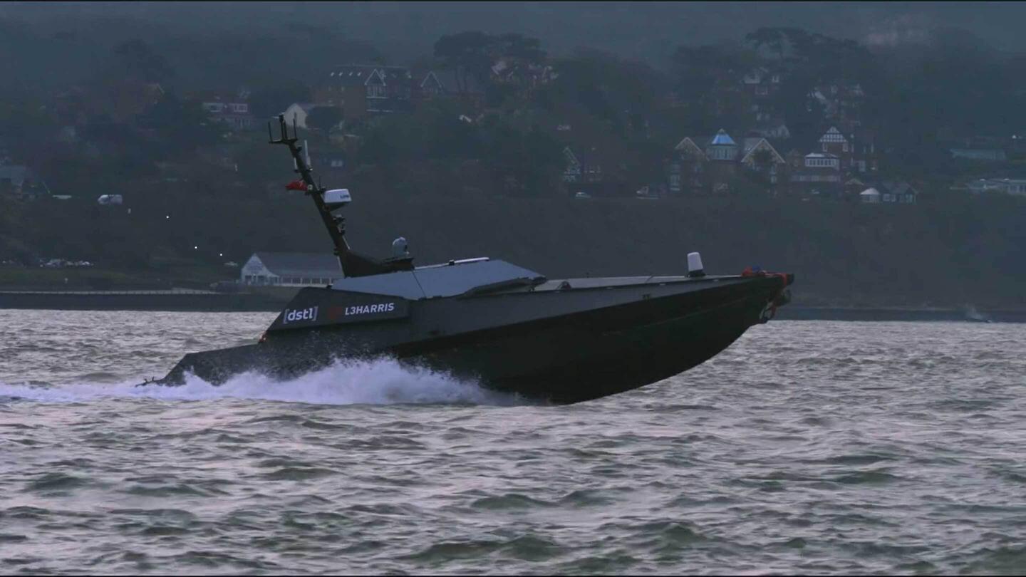 L3Harris' Shadow Fox at sea