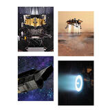 Collage of space exploration capabilities