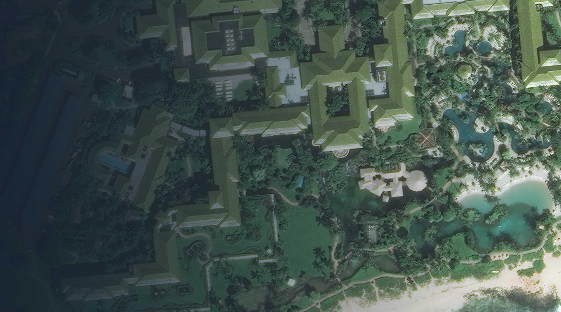 Aerial map