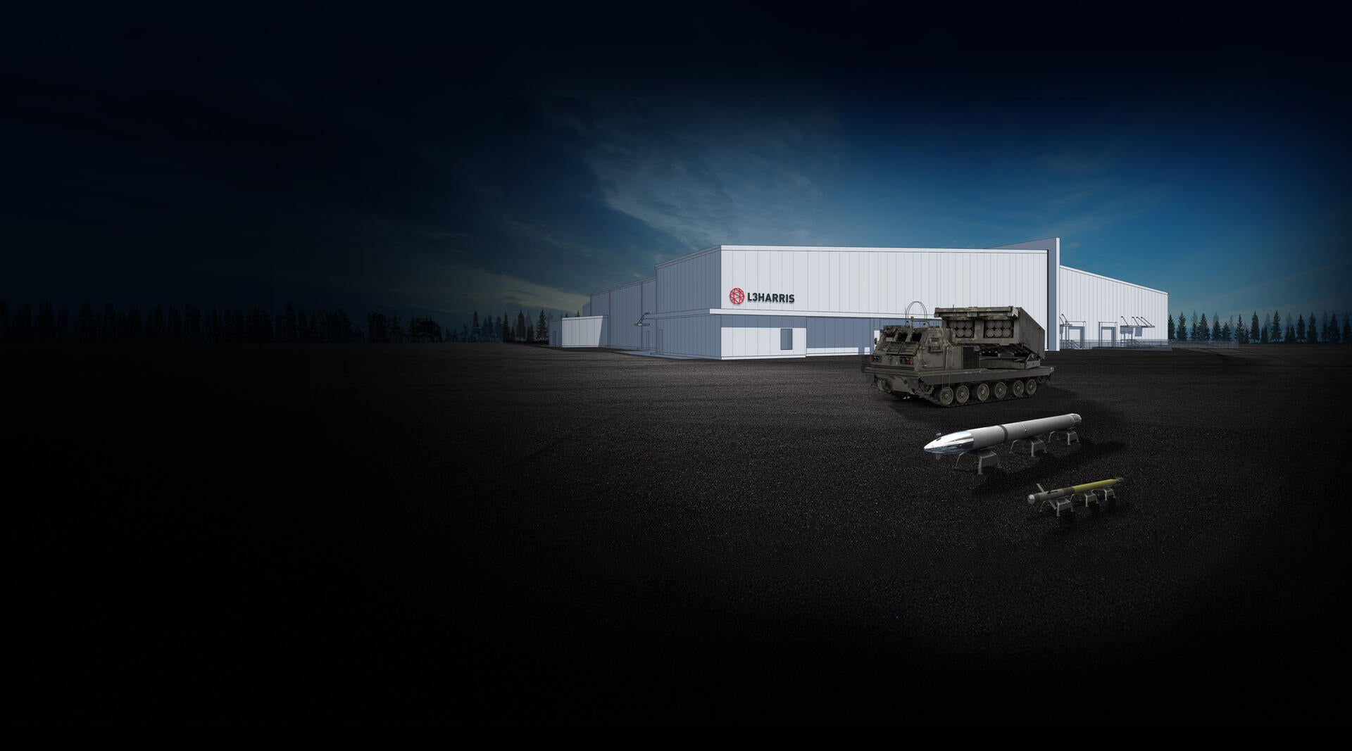 Mock up of the new SRM facility being built in Camden, Arkansas.