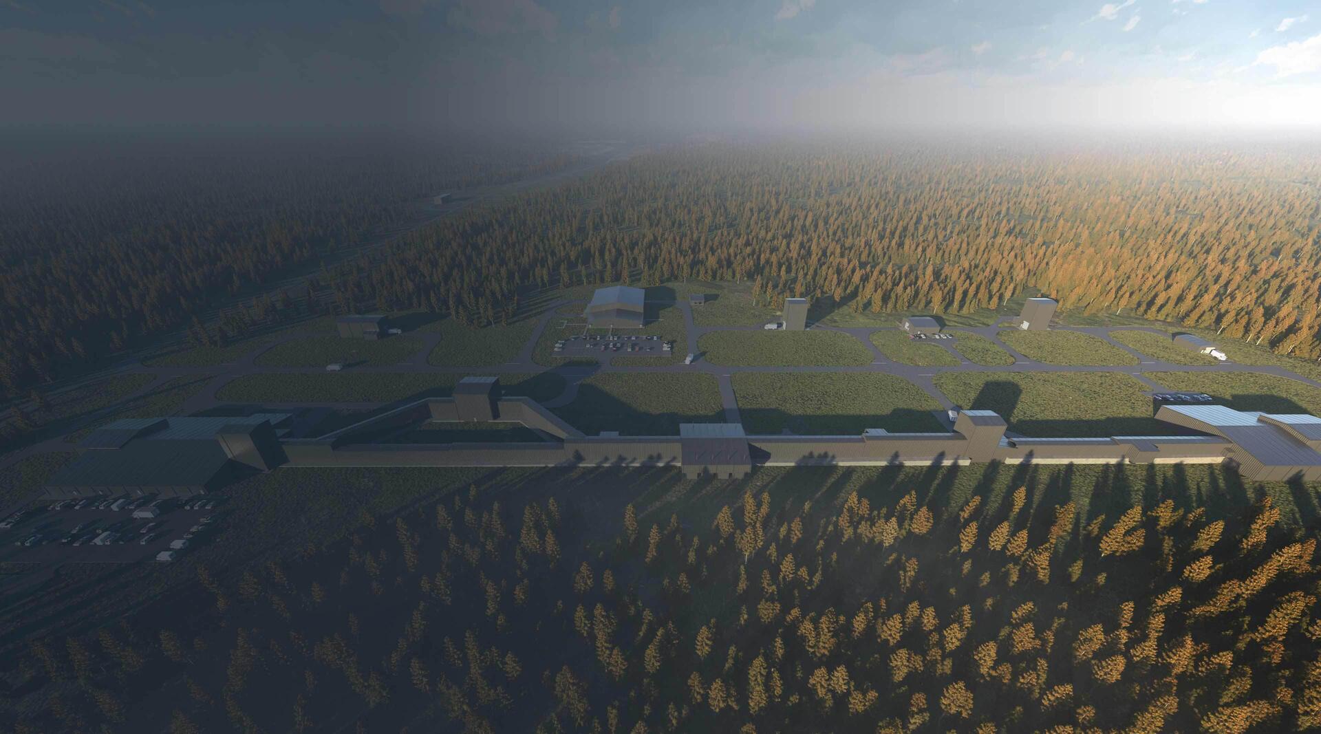 New SRM Facility mock up in Camden, Arkansas.