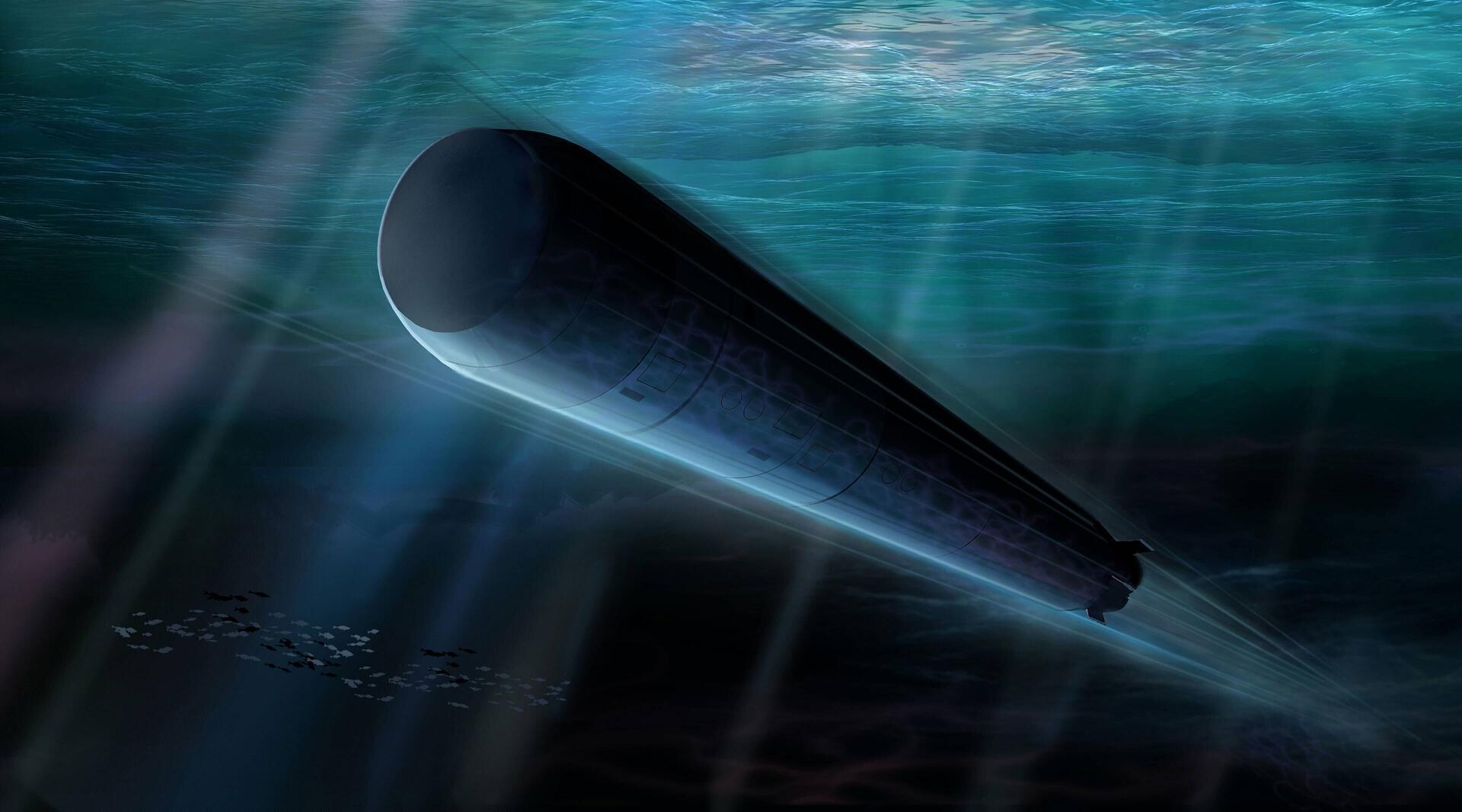 Artistic rendering of a SCEPS-powered torpedo.
