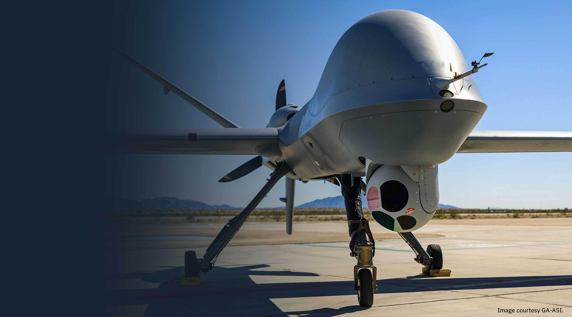 WESCAM MX™ series electro-optical and infrared surveillance and targeting on FVR-90 UAV