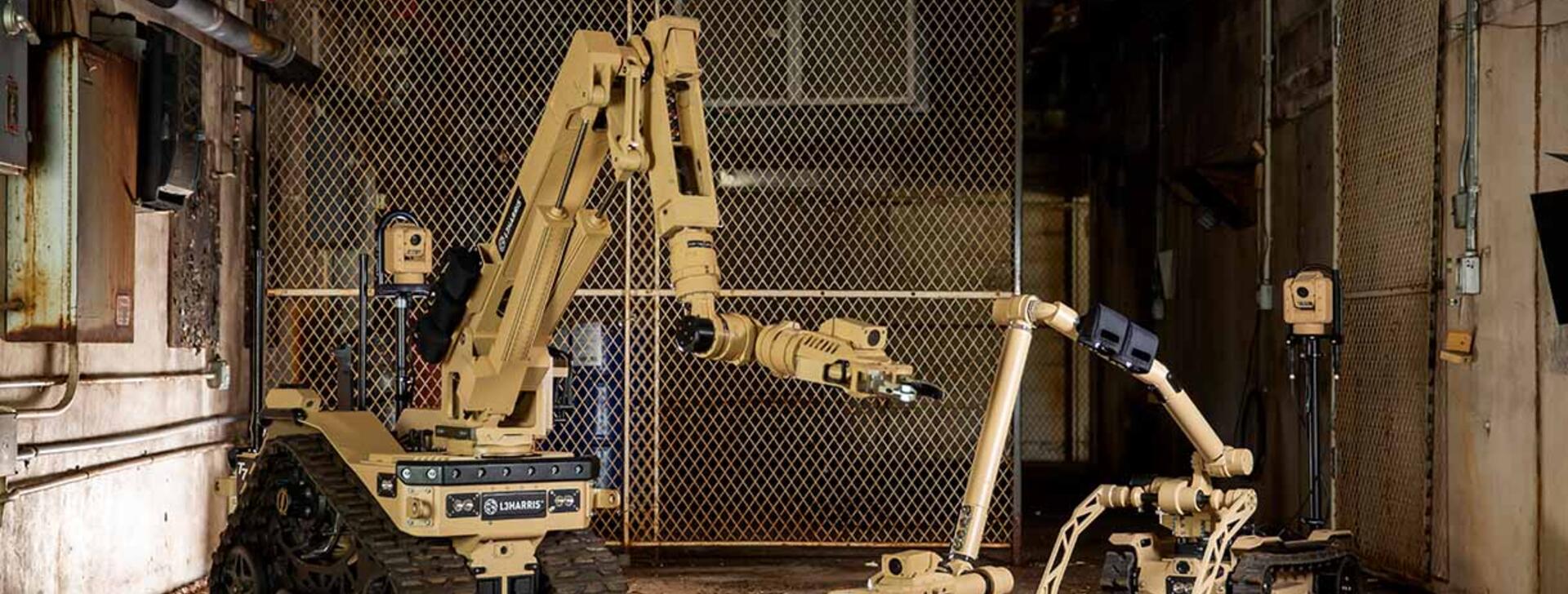 T7 and T4 EOD Robots