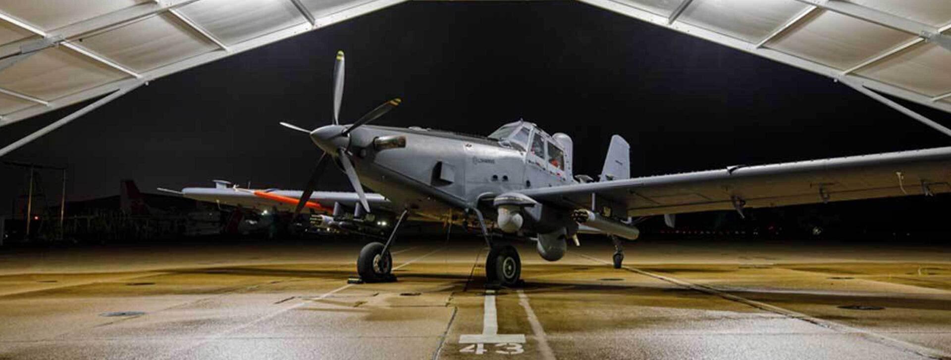 Sky Warden™ in hangar