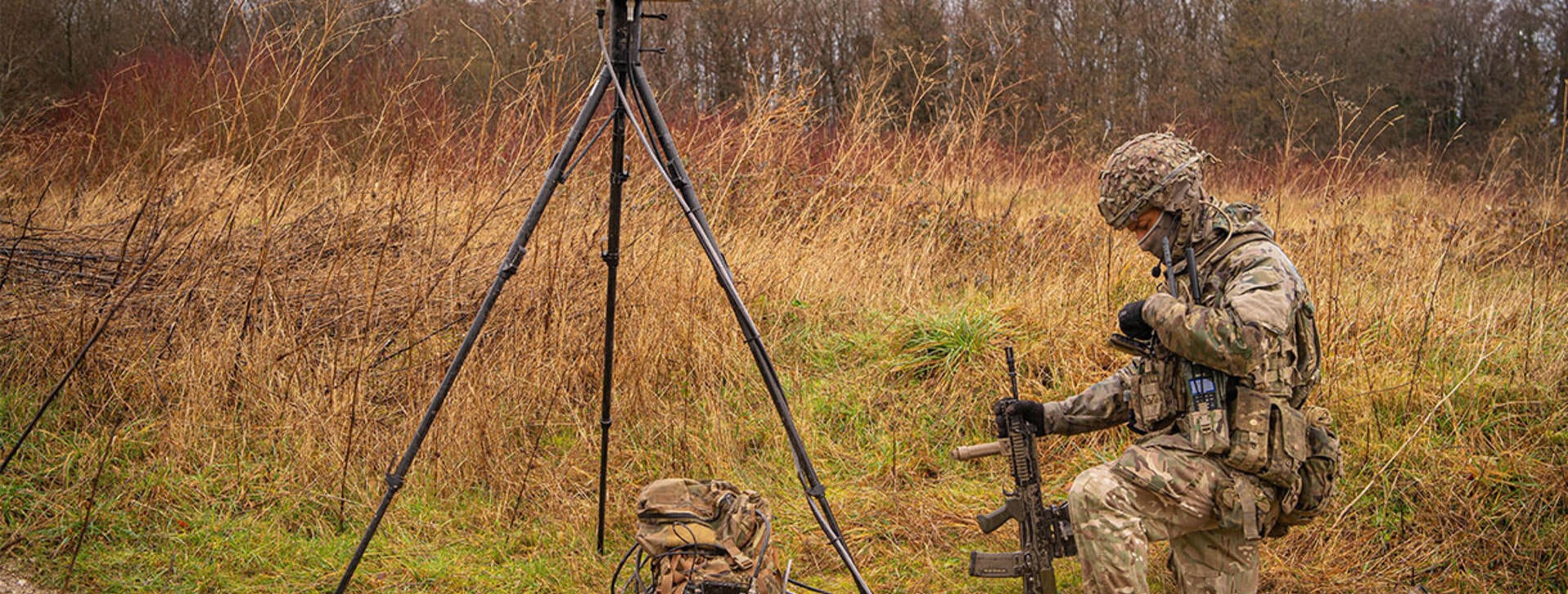 CORVUS-RAVEN counter-small UAS capability and solider at VANAHEIM