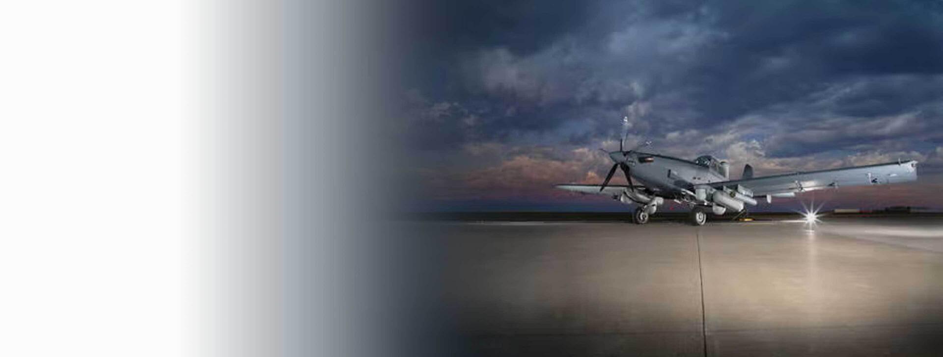 Sky Warden on tarmac