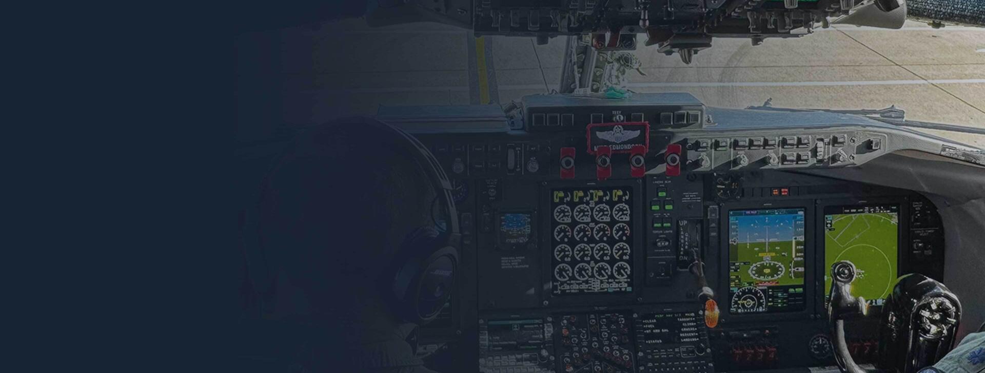 avionics systems in cockpit