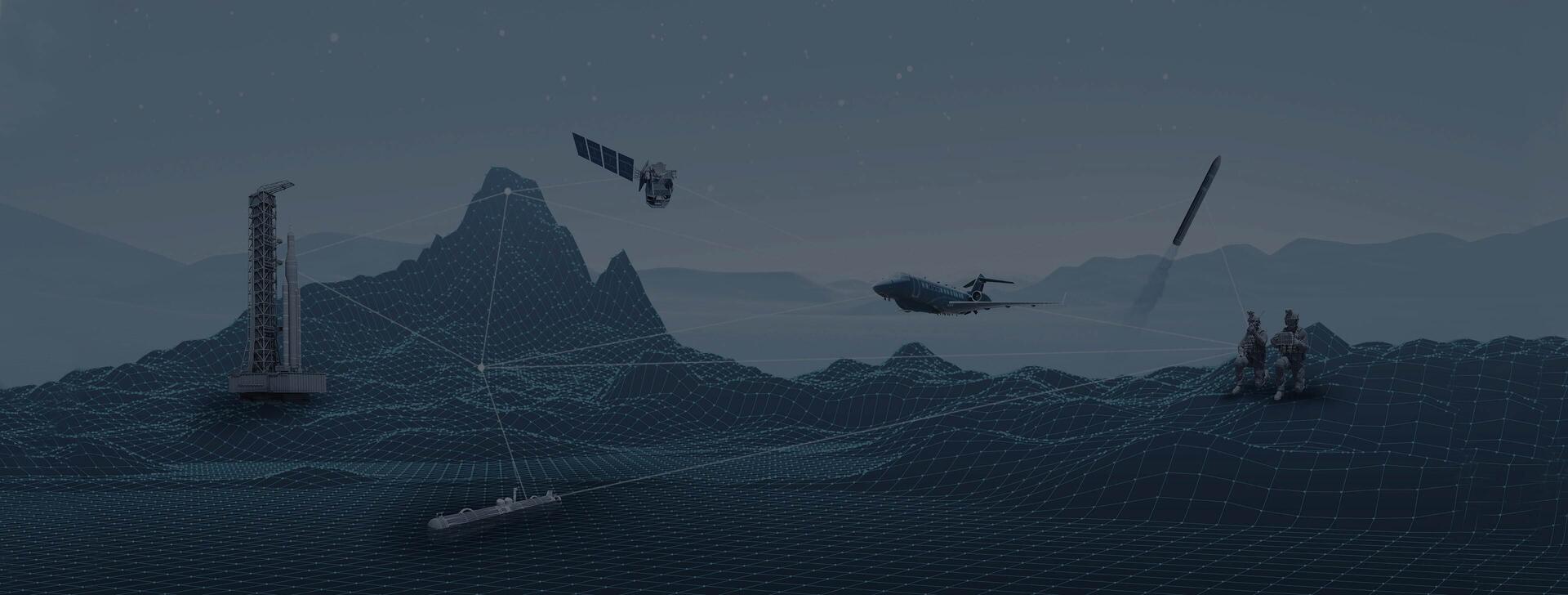 L3Harris assets connect on a network