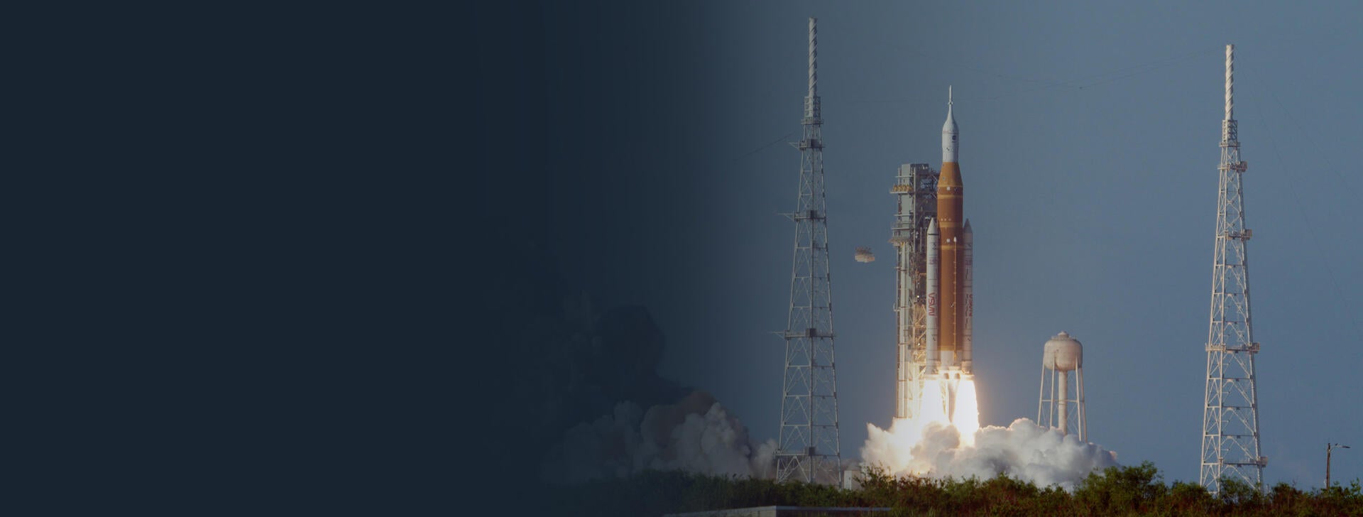 Artemis II launches from earth