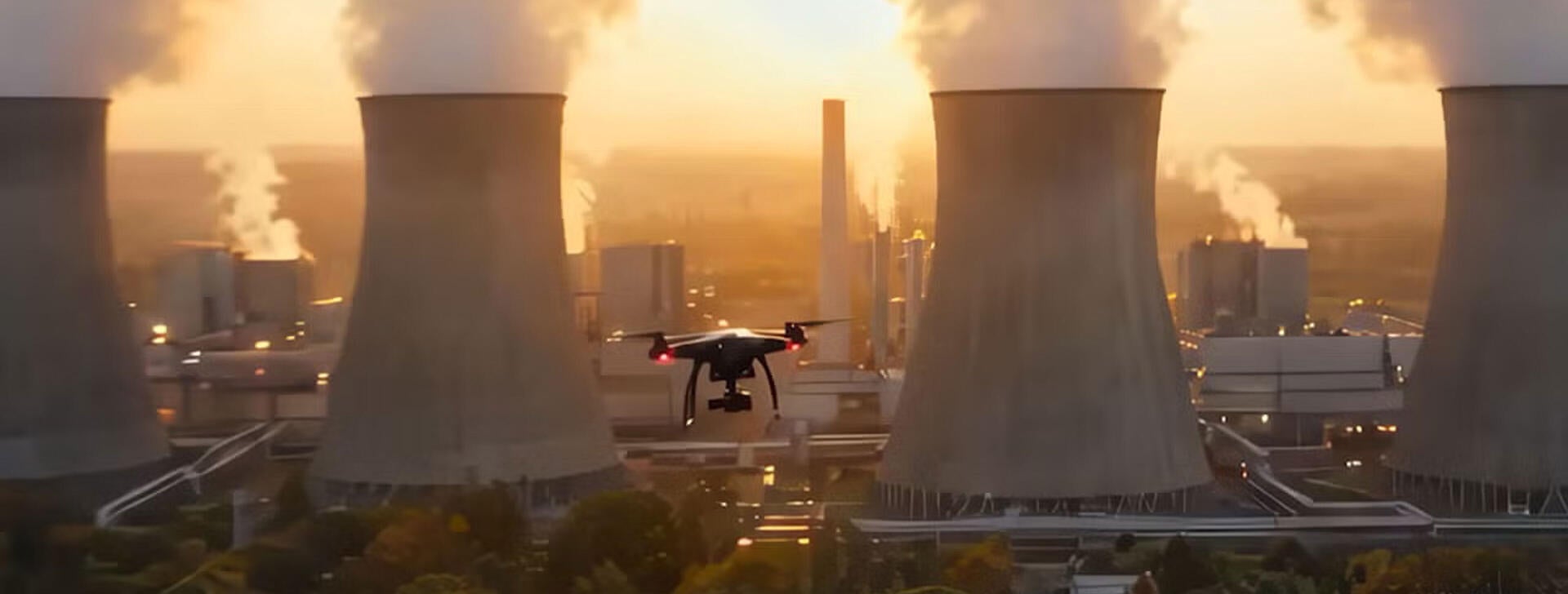 Drone Guardian protecting power plants