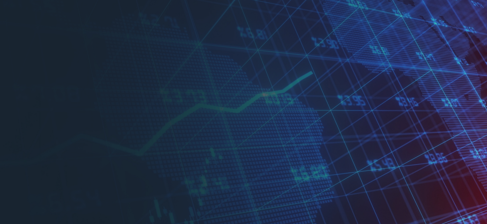 Graphic of stock markets 