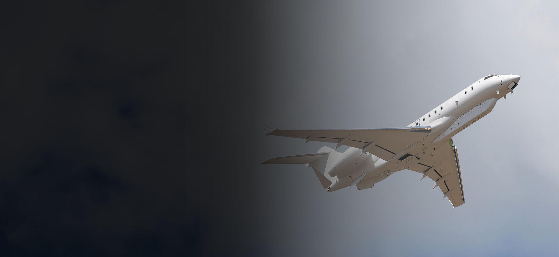 L3Harris' Army’s Theater Level High-Altitude Expeditionary Next Airborne ISR Radar (ATHENA-R) program aircraft in flight with cloudy skies around it