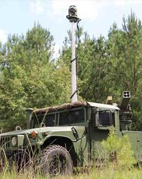 L3Harris WESCAM MX™10D RSTA and VAMPIRE on Humvee