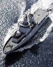ship at sea