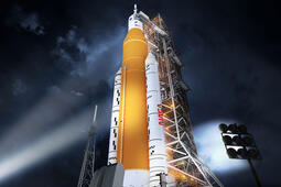 Launching SLS to the Moon and Beyond