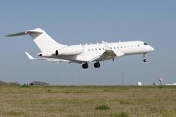 L3Harris currently operates a Bombardier Global Series jet as part of its Airborne Reconnaissance and Electronic Warfare System (ARES) program, shown here, supporting Army Pacific Command