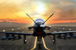 Calidus B-250 on runway