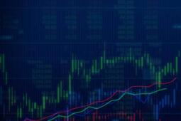 stock ticker graphic