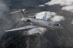 Plane in air