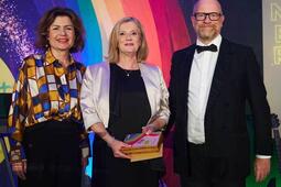 Karen Saunders wins Ally of the Year