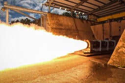 Aerojet Rocketdyne and Kratos Successfully Hot-fire Zeus 2 Advanced Large Solid Rocket Motor
