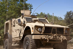 HAR truck with TITAN ISR prototype from Palantir partnership