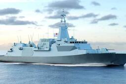 Canadian river-class frigate.  Credit: BAE
