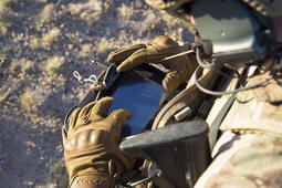 Soldier messaging on tablet using ARGUS HF radio