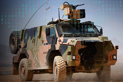 NETCASTER™ Tactical Router application in military vehicle