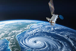 Concept of the L3Harris next-generation imager for NOAA’s GeoXO satellite system capturing real-time detail of severe storms across the Western Hemisphere. Thumbnail image
