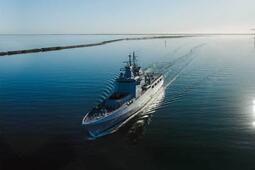 Ship at sea. Photo credit: CIVMEC