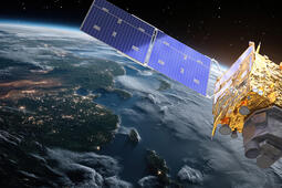 concept image of satellite