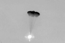 Screenshot of re-entry mission