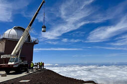 U.S. Space Force's Ground-Based Optical Sensor System receives an upgrade at the Maui Space Surveillance Complex. Thumbnail image