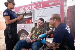Emergency responder using L3Harris communications