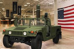 Wescam products are mounted on the back of a vehicle