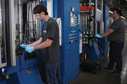 L3Harris employees at the Advanced Manufacturing Facility-South in Huntsville, Alabama