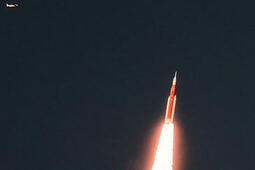 Airborne Imaging with WESCAM MX Series EO/IR Systems capturing Artemis II launch
