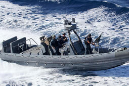 MC-3000I Mobile Command Intercom on a maritime mission
