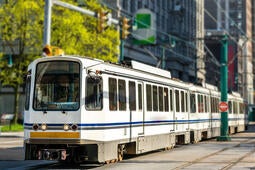 Niagara Frontier Transportation Authority Metro Rail train