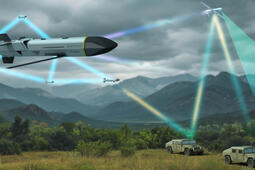Green Wolf syncs with other launched effects and ground vehicles via digital lines