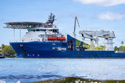 Ship in dock