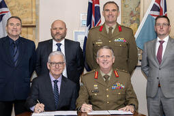 Signing of Commonwealth of Australia C4I integration contract