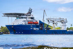 Ship in dock