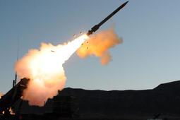 PAC-3 fires from launcher
