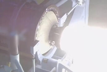 Engine fires during test