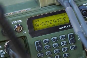 L3Harris Falcon III® AN/PRC-117G(V)1(C) Multiband Networking Manpack Radio