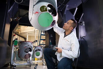 WESCAM Facility MX-20 Shaker Room