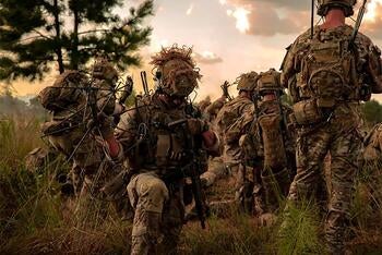 AN/PRC-167 Multichannel Manpack Radio